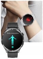 ZEGAREK MĘSKI SMARTWATCH AMOLED 440 EKG POMIAR CUKRU CIŚNIENIE TEMPERATURA