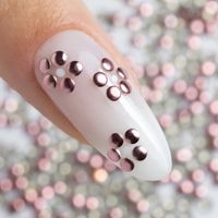 ShinePins gładkie ćwieki ozdoby do paznokci mini NTN Premium Nr 12 5g