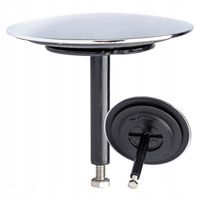 KOREK ZAMYKAJĄCY ODPŁYWOWY ZATYCZKA DO WANNY STAL NIERDZEWNA CHROM MCALPINE