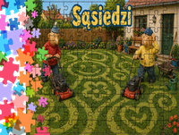 Puzzle tradycyjne - Sąsiedzi - Pat i Mat