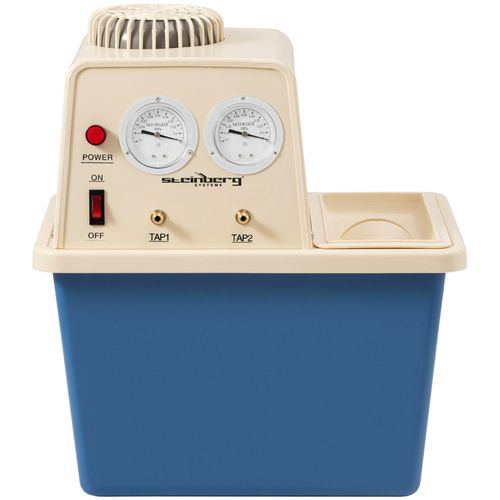 Pompa próżniowa laboratoryjna z obiegiem wody 2 zawory manometry 15 l 180 W na Arena.pl