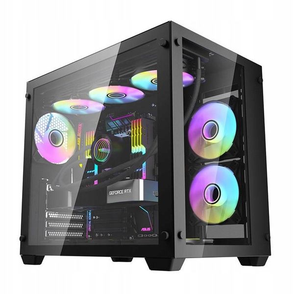 Obudowa komputerowa Darkflash C285 (Czarna) zdjęcie 16