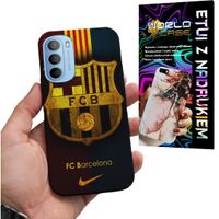 ETUI CASE DO MOTOROLA MOTO G52 / G82 - FC BARCELONA PIŁKARSKIE WZORY REAL M