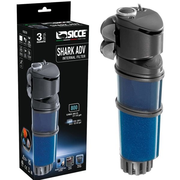 Sicce Shark ADV 800 Filtr Wewnętrzny zdjęcie 1