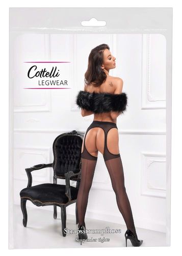 suspender stockings black 2 na Arena.pl