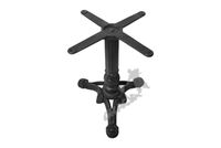 NOGA STOŁU C01 - NISKA Z KRZYŻAKIEM TRZY NÓŻKI ŻELIWNA PODSTAWA