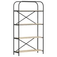 Półka na książki dąb sonoma 80 x 30 x 146 cm