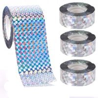 TAŚMA ODSTRASZAJĄCA PTAKI ODSTRASZACZ PTAKÓW 80m