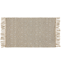 Dywan z juty 50 x 80 cm beżowy POZANTI