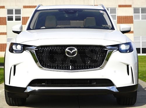 Mazda CX-90 -Chromowane Listwy Grill Chrom Atrapy Zderzaka Tuning na Arena.pl