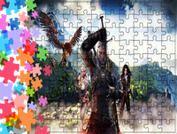 Puzzle tradycyjne Wiedźmin