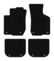 Dywaniki welurowe BASIC do Audi A3 8L (1996-2001) hatchback, czarne