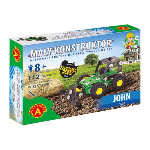 ZABAWKA MAŁY KONSTRUKTOR PŁUG JOHN na Arena.pl
