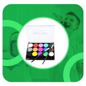 FARBY DO TWARZY ZMYWALNE FARBKI DO MALOWANIA CIAŁA ZESTAW 15 KOLORÓW DZIECI