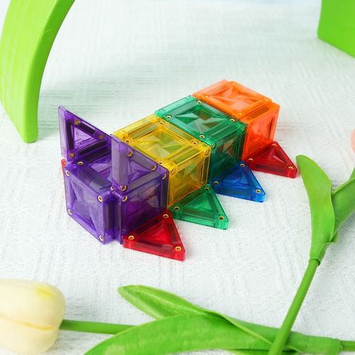 MINI Klocki Magnetyczne MAGNICREATIX Mini Tiles – 28 el. + 2 GRATIS! na Arena.pl