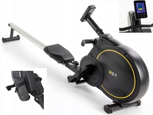 Wioślarz magnetyczny mechaniczny Crane KOMPUTER LCD na Arena.pl