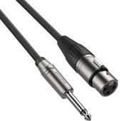 Kabel przewód mikrofonowy XLR JACK 6,3mm 1 m Roxtone SAMURAI SMXJ210L1