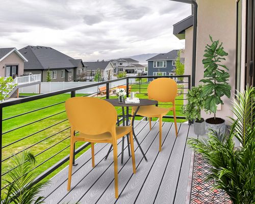 krzesło justin musztardowe na Arena.pl