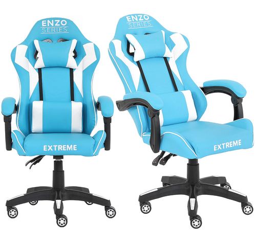 Fotel Enzo Blue/White na Arena.pl