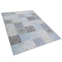 Dywan mozaika 160 x 230 cm wielokolorowy INKAYA