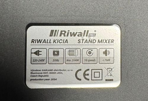 ROBOT KUCHENNY PLANETARNY MIKSER 2500W 7w1 WIELOFUNKCYJNY 4L RIWALL na Arena.pl