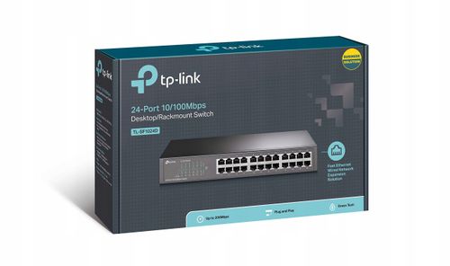 Switch TP-LINK TL-SF1024D 24 PORTY LAN 10/100 Mbps na Arena.pl