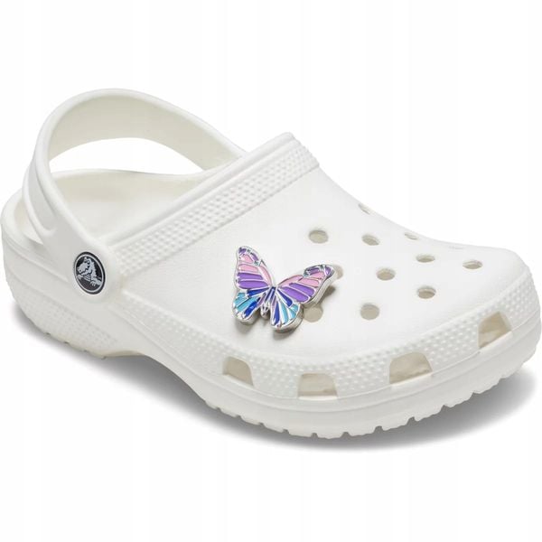 Przypinka Ozdoba Crocs Charms Jibbitz Pin Do Butów Multi Purple Butterfly zdjęcie 2