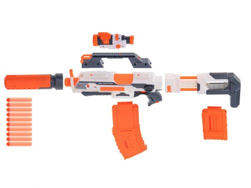 KARABIN BLASTER MODULAR 4w1 akumulator 30 strzałek na Arena.pl