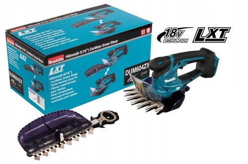 Nożyce 2w1 do trawy żywopłotu Makita DUM604ZX 18V LXT Uniwersalne na Arena.pl
