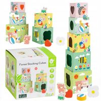 UKŁADANKA MONTESSORI SORTER DREWNIANE KLOCKI NAUKA LICZENIA CLASSIC WORLD