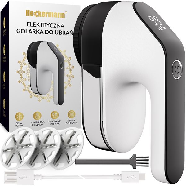Elektryczna Golarka Do Ubrań Heckermann M1 zdjęcie 1