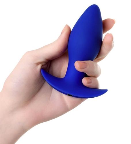 Fioletowy wibrujacy plug analny na Arena.pl