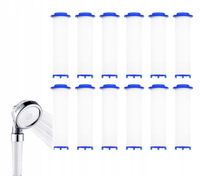 WKŁAD FILTR DO SŁUCHAWKI PRYSZNICOWEJ 12SZT