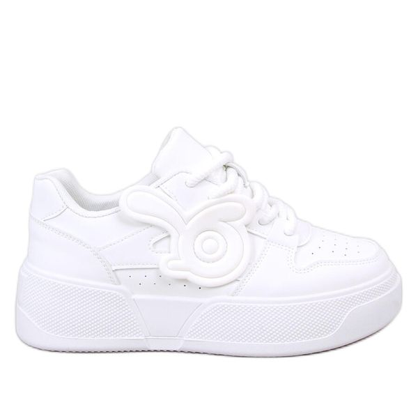 Sneakersy na platformie Allwhite r.39 zdjęcie 1