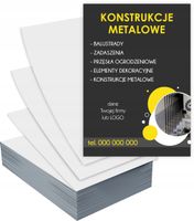 Ulotki A4 5000 sztuk druk reklamowe KONSTRUKCJE METALOWE + PROJEKT GRATIS