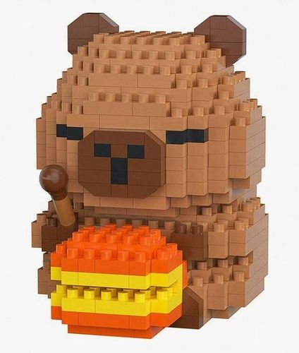 Klocki Konstrukcyjne Mini Kapibara Z Hamburgerem 360 el. na Arena.pl