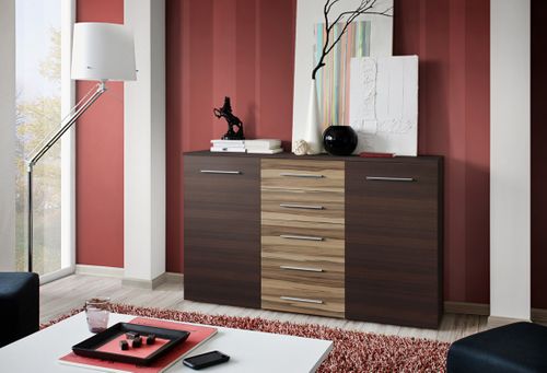 Komoda 2d5s 150cm Wenge LOX AM na Arena.pl