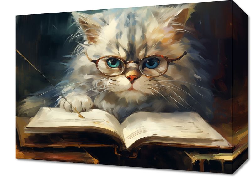Obraz 40x30cm Ucz Się Ucz zdjęcie 1