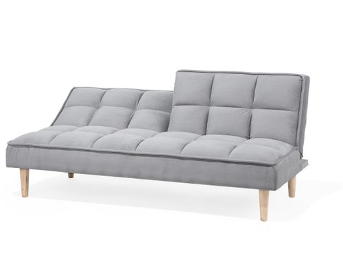 Sofa rozkładana jasnoszara SILJAN na Arena.pl