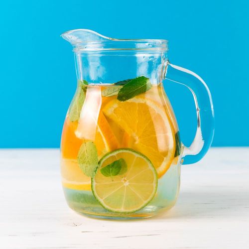 Dzbanek na Napoje Wodę Sok Lemoniadę Do Napojów Szklany Karafka Wino 0,5L na Arena.pl