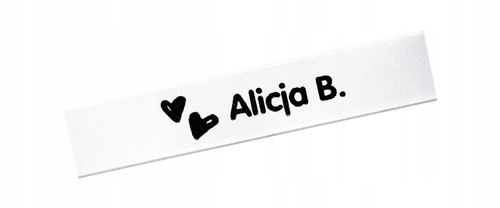 WSZYWKI IMIENNE METKI IMIENNE SATYNA DELUXE na Arena.pl