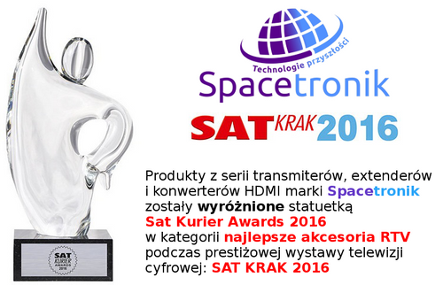 Bezprzewodowy transmiter HDMI Spacetronik SPH-W15M na Arena.pl