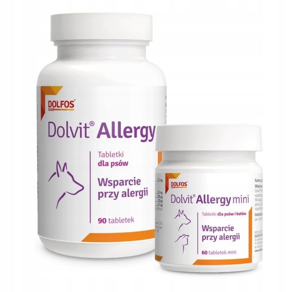 Dolfos Dolvit Allergy 90 tabletek na alergie zdjęcie 1