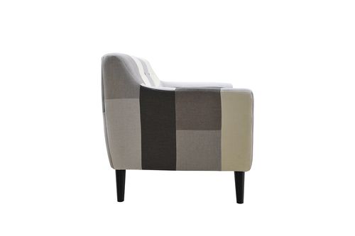 Sofa dwuosobowa Patchwork grey mix na Arena.pl
