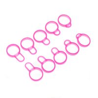 Gumki uszka sportowe do słuchawek SONY Linkbuds WF-L900 różowe