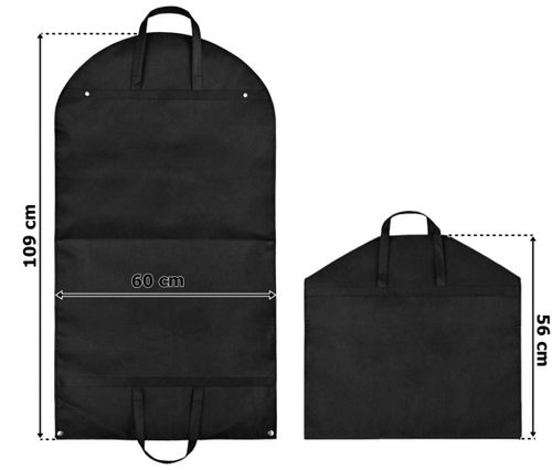 Pokrowiec na ubrania CERTO czarny na Arena.pl