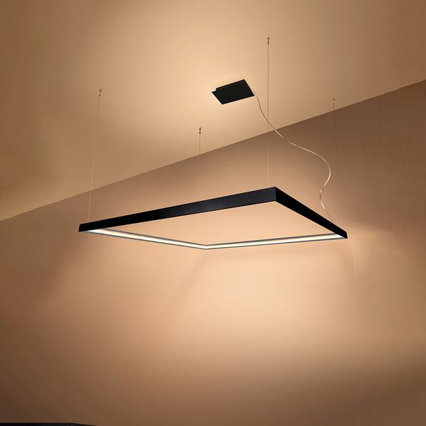 Żyrandol NELYA M czarny LED 3000K zdjęcie 4