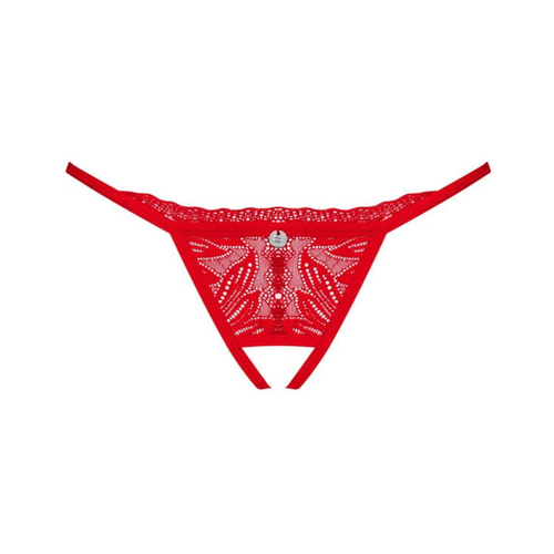 obsessive otwarte czerwone stringi chilisa xs/s na Arena.pl