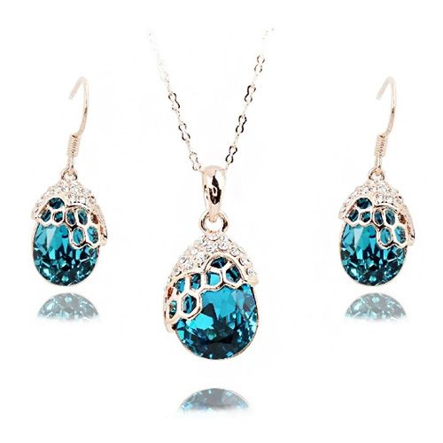 KOMPLET SWAROVSKI ELEMENTS Z GRAWEREM GRATIS  VA73 na Arena.pl