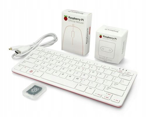 Zestaw z Raspberry Pi 400 EU WiFi 4GB RAM 1,8GHz na Arena.pl